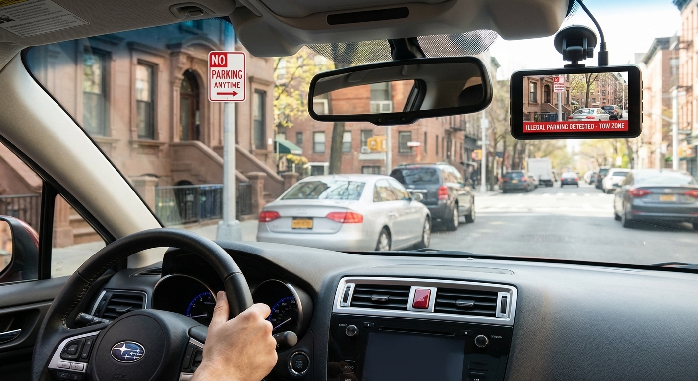 Camera Mounted in Car